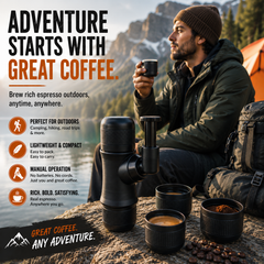 JavaJet Portable Manual Espresso Maker: Enjoy Perfect Espresso Anywhere!