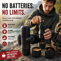 JavaJet Portable Manual Espresso Maker: Enjoy Perfect Espresso Anywhere!