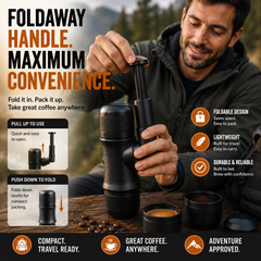 JavaJet Portable Manual Espresso Maker: Enjoy Perfect Espresso Anywhere!