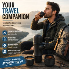 JavaJet Portable Manual Espresso Maker: Enjoy Perfect Espresso Anywhere!