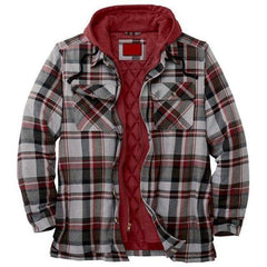 Survival Gears Depot Jackets Red / S Vintage Plaid Warm Parkas