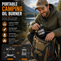Portable Camping Oil Burner