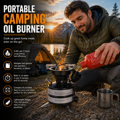 Portable Camping Oil Burner