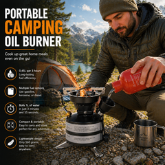 Portable Camping Oil Burner