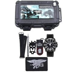 EDC waterproof military survival watch0