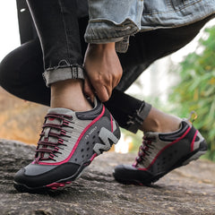 Ultimate Waterproof Hiking Shoes: Genuine Leather, Tactical Mountain Boots for Outdoor Adventurers