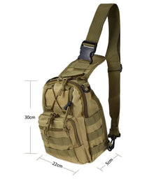 Survival Gears Depot Backpacks Military Survival Shoulder Tactical Sling Backpack Bag