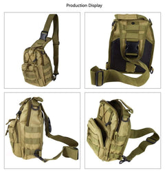 Survival Gears Depot Backpacks Military Survival Shoulder Tactical Sling Backpack Bag