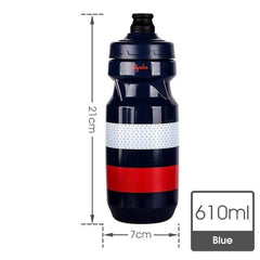 Survival Gears Depot Bicycle Water Bottle Blue 610ml Ultra-Light & Leak-Proof Cycling Waterbottle (610 - 710ml)