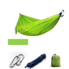 Survival Gears Depot Camping Hammock Green no mesh Outdoor Portable Camping/Garden Hammock with Mosquito Net