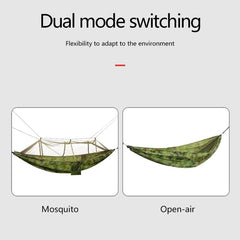 Survival Gears Depot Camping Hammock Outdoor Portable Camping/Garden Hammock with Mosquito Net