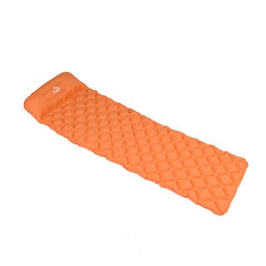 Survival Gears Depot Camping Mat Orange Ultralight Inflatable Sleeping Camping Pad/Mat