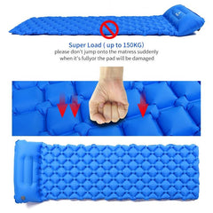 Survival Gears Depot Camping Mat Ultralight Inflatable Sleeping Camping Pad/Mat