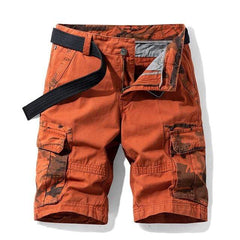 Survival Gears Depot Casual Shorts BL2021Red / 28 Cotton Cargo Hiking Camping Pants