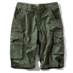Survival Gears Depot Casual Shorts MG1606Green / 28 Cotton Cargo Hiking Camping Pants