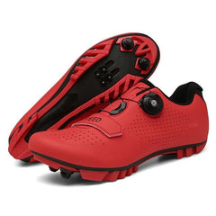 Survival Gears Depot Cycling Shoes Red MTB / 36 Dirt Mountain Bike Shoe