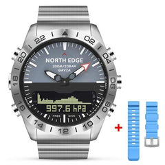 Survival Gears Depot Digital Watches Blue Rubber Luxury Dive Digital Watch
