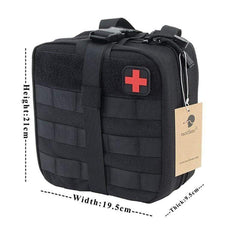 Survival Gears Depot First Aid Kit First Aid Pouch Molle Patch Bag / Tactical Medical Kit