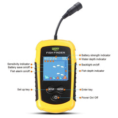 Survival Gears Depot Fish Finders Portable Sonar Fish Finder