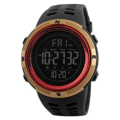 Wiio Golden red Outdoor Sports Chronos Watches