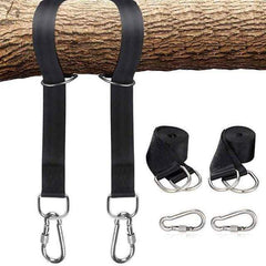 Survival Gears Depot Hammocks 1.5m Tree Swing Hanging Hammock Straps Kit