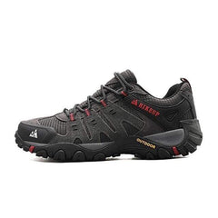 Survival Gears Depot Hiking Shoes gray / 40 Suede Leather Tactical Sneaker