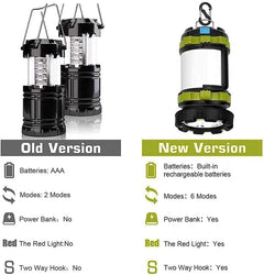 Asterism Mall Store Home Green NEW * 6 In 1 Camping Lantern