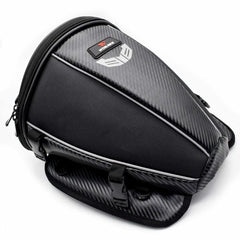 Survival Gears Depot Home White Motorcycle Durable Rear Seat Bag
