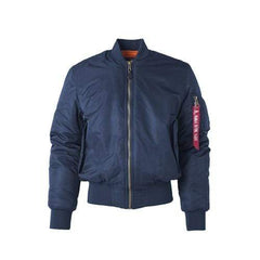 norman dragon china Store Jackets Navy Thick / XXS Military Flight Bomber Jacket