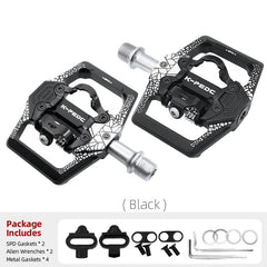 Survival Gears Depot KP-160 Black SPD MTB Road Bike Pedals