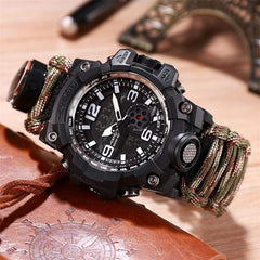 Survival Gears Depot Quartz Watches Adventurer Multifunction Survival Watch