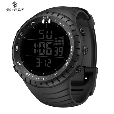 Survival Gears Depot Quartz Watches Black Outdoor Sport Digital Altimeter Military Watch