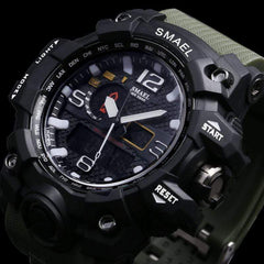 Survival Gears Depot Quartz Watches Military Dual Display Analog Digital Watch