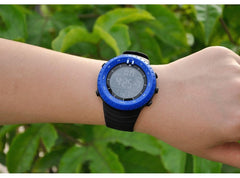 High-end Watches store Quartz Watches SENORS Outdoor Men Watches Sport Digital Woman Military Watch Male Watch Fashion Wristwatch Silicone Strap LED Clock Electronic|Quartz Watches|