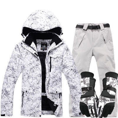 Survival Gears Depot Skiing Jackets Color 1 / S New Thicken Warm Ski Suit