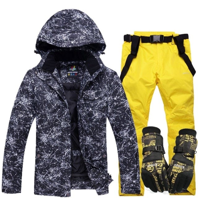 Survival Gears Depot Skiing Jackets Color 11 / S New Thicken Warm Ski Suit
