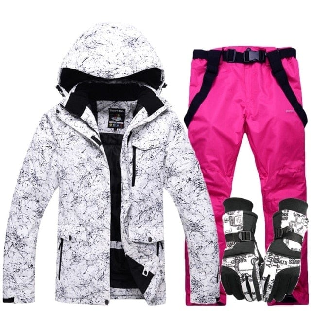 Survival Gears Depot Skiing Jackets Color 2 / S New Thicken Warm Ski Suit