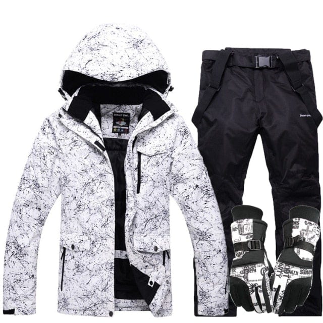Survival Gears Depot Skiing Jackets Color 3 / S New Thicken Warm Ski Suit