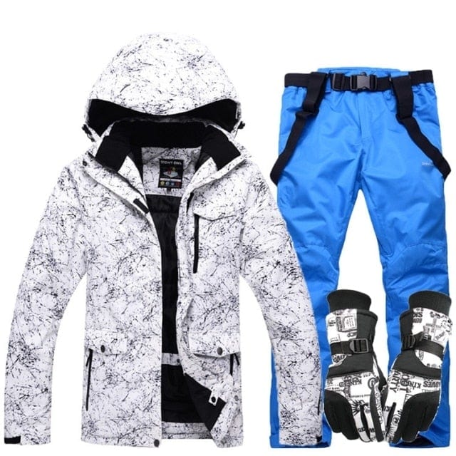 Survival Gears Depot Skiing Jackets Color 4 / S New Thicken Warm Ski Suit