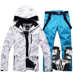 Survival Gears Depot Skiing Jackets Color 6 / S New Thicken Warm Ski Suit