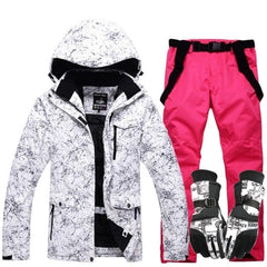 Survival Gears Depot Skiing Jackets Color 7 / S New Thicken Warm Ski Suit