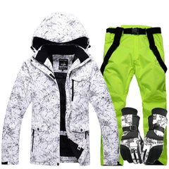 Survival Gears Depot Skiing Jackets Color 8 / S New Thicken Warm Ski Suit