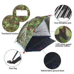 Survival Gears Depot Tents Outdoor Camping Sunshade Tent