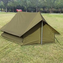 Survival Gears Depot Vintage Green Cabin Ridge Tent