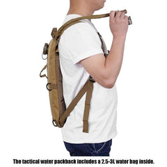 Survival Gears Depot Water Bags 3L Molle Military Tactical Hydration Water Backpack