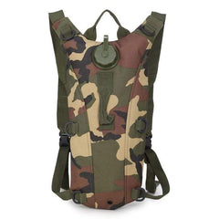 Survival Gears Depot Water Bags Jungle Camouflage 3L Molle Military Tactical Hydration Water Backpack