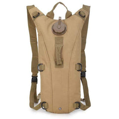 Survival Gears Depot Water Bags KHAKI 3L Molle Military Tactical Hydration Water Backpack