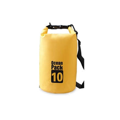 Survival Gears Depot Water Bags Yellow 10L 5L/ 10L /20L Outdoor Waterproof Dry Storage Bag